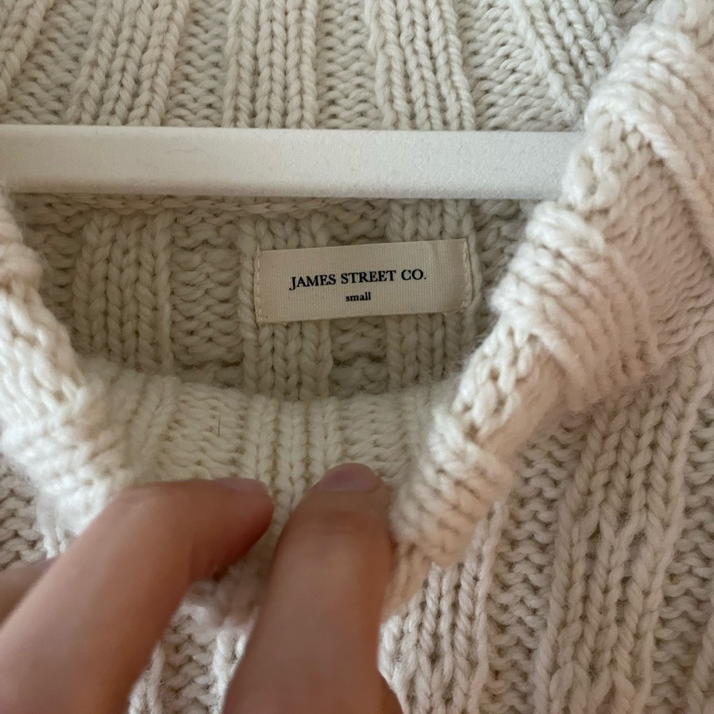 ❤️sold❤️ James Street Co | Faye Cream Knit Sweater - Picture 8 of 8